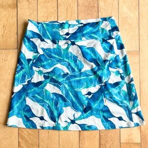 Patagonia Tropical Blue Print Performance Skirt – Size S